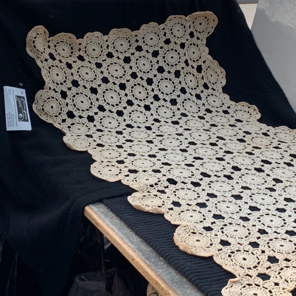 Vintage Handmade Crochet Doily